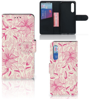 B2Ctelecom Xiaomi Mi 9 SE Hoesje Pink Flowers