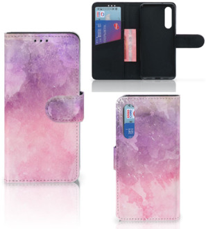 B2Ctelecom Xiaomi Mi 9 SE Hoesje Pink Purple Paint