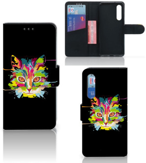 B2Ctelecom Xiaomi Mi 9 SE Leuk Hoesje Cat Color