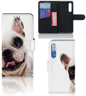 B2Ctelecom Xiaomi Mi 9 SE Telefoonhoesje met Pasjes Franse Bulldog