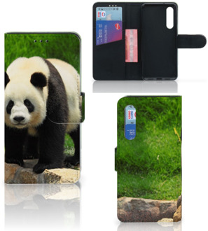 B2Ctelecom Xiaomi Mi 9 SE Telefoonhoesje met Pasjes Panda