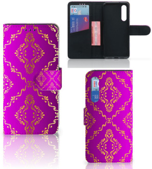 B2Ctelecom Xiaomi Mi 9 SE Wallet Case Barok Roze