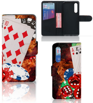 B2Ctelecom Xiaomi Mi 9 SE Wallet Case met Pasjes Casino