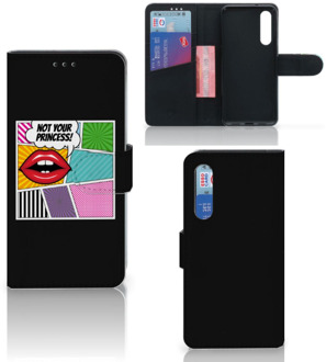 B2Ctelecom Xiaomi Mi 9 SE Wallet Case met Pasjes Popart Princess