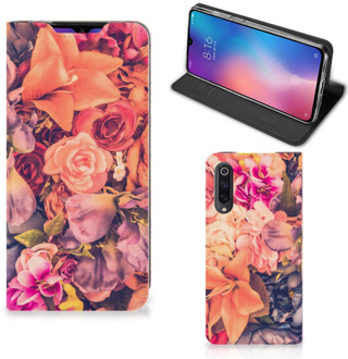 B2Ctelecom Xiaomi Mi 9 Smart Cover Bosje Bloemen