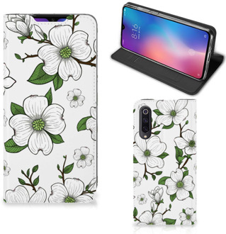 B2Ctelecom Xiaomi Mi 9 Smart Cover Dogwood Flowers