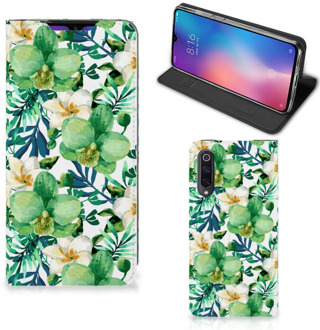 B2Ctelecom Xiaomi Mi 9 Smart Cover Orchidee Groen