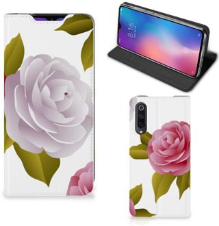 B2Ctelecom Xiaomi Mi 9 Smart Cover Roses