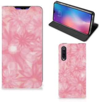 B2Ctelecom Xiaomi Mi 9 Smart Cover Spring Flowers