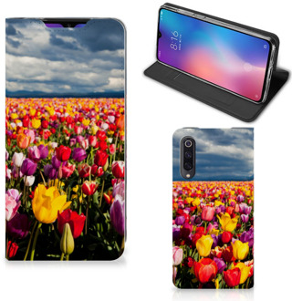 B2Ctelecom Xiaomi Mi 9 Smart Cover Tulpen