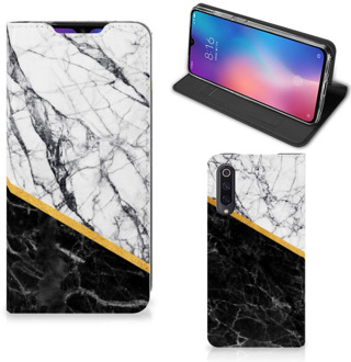 B2Ctelecom Xiaomi Mi 9 Standcase Marble White Black