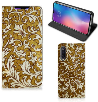 B2Ctelecom Xiaomi Mi 9 Telefoon Hoesje Barok Goud