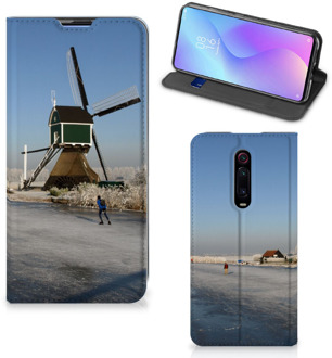 B2Ctelecom Xiaomi Mi 9T Pro Book Cover Schaatsers Friesland