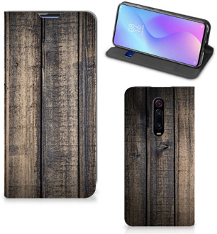 B2Ctelecom Xiaomi Mi 9T Pro Book Wallet Case Steigerhout