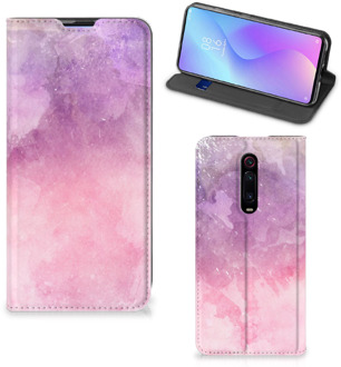 B2Ctelecom Xiaomi Mi 9T Pro Bookcase Pink Purple Paint