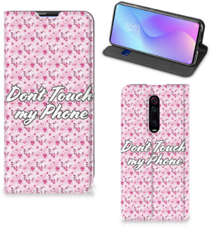 B2Ctelecom Xiaomi Mi 9T Pro Design Case Flowers Pink DTMP