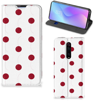 B2Ctelecom Xiaomi Mi 9T Pro Flip Style Cover Cherries