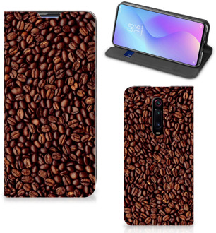 B2Ctelecom Xiaomi Mi 9T Pro Flip Style Cover Koffiebonen