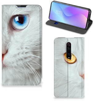 B2Ctelecom Xiaomi Mi 9T Pro Hoesje maken Witte Kat