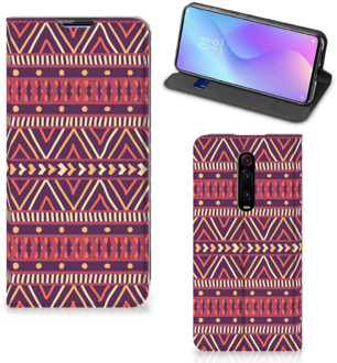 B2Ctelecom Xiaomi Mi 9T Pro Hoesje met Magneet Aztec Purple