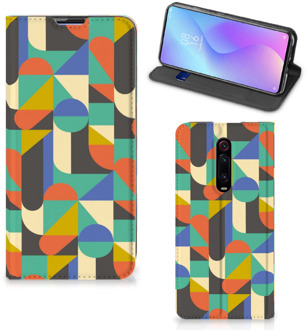 B2Ctelecom Xiaomi Mi 9T Pro Hoesje met Magneet Funky Retro