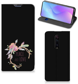 B2Ctelecom Xiaomi Mi 9T Pro Magnet Case Boho Text