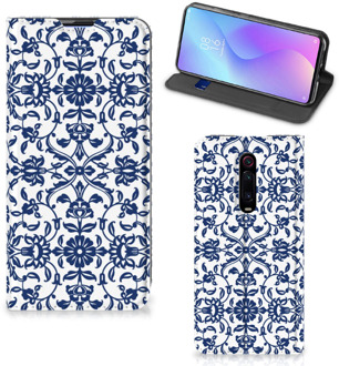 B2Ctelecom Xiaomi Mi 9T Pro Smart Cover Flower Blue