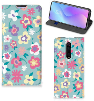 B2Ctelecom Xiaomi Mi 9T Pro Smart Cover Flower Power