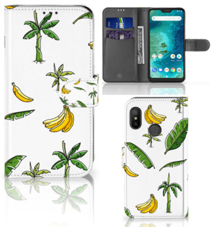 B2Ctelecom Xiaomi Mi A2 Lite Book Case Hoesje Banana Tree