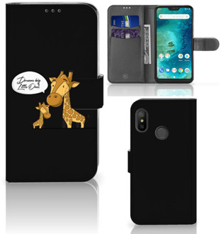 B2Ctelecom Xiaomi Mi A2 Lite Book Case Hoesje Giraffe