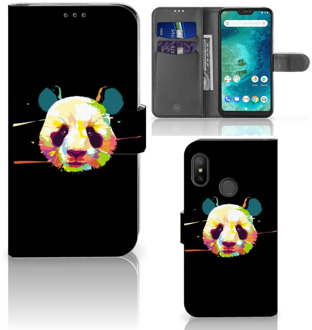 B2Ctelecom Xiaomi Mi A2 Lite Book Case Hoesje Panda Color