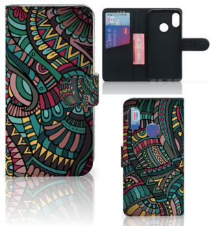 B2Ctelecom Xiaomi Mi A2 Lite Bookcover hoesje Aztec