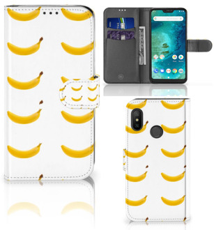 B2Ctelecom Xiaomi Mi A2 Lite Bookcover hoesje Banana