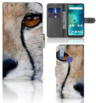 B2Ctelecom Xiaomi Mi A2 Lite Bookcover hoesje Cheetah