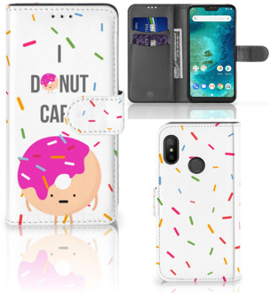 B2Ctelecom Xiaomi Mi A2 Lite Bookcover hoesje Donut