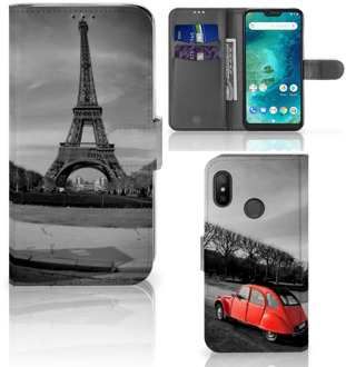 B2Ctelecom Xiaomi Mi A2 Lite Bookcover hoesje Eiffeltoren