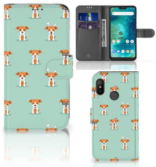 B2Ctelecom Xiaomi Mi A2 Lite Bookcover hoesje Pups