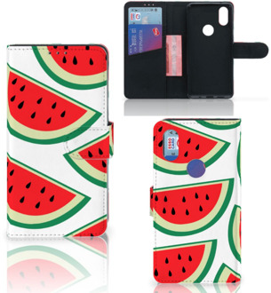 B2Ctelecom Xiaomi Mi Mix 2s Book Cover Watermelons