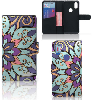 B2Ctelecom Xiaomi Mi Mix 2s Hoesje Purple Flower