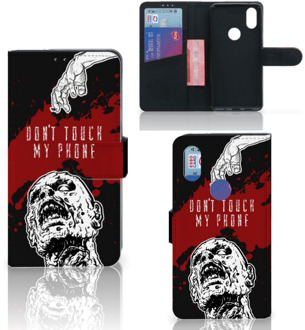 B2Ctelecom Xiaomi Mi Mix 2s Portemonnee Hoesje Zombie Blood