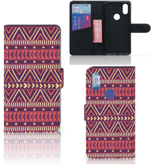 B2Ctelecom Xiaomi Mi Mix 2s Telefoon Hoesje Aztec Purple