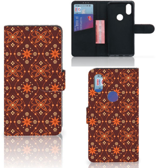 B2Ctelecom Xiaomi Mi Mix 2s Telefoon Hoesje Batik Brown