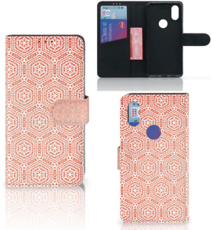 B2Ctelecom Xiaomi Mi Mix 2s Telefoon Hoesje Pattern Orange