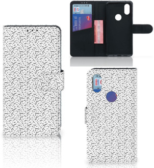 B2Ctelecom Xiaomi Mi Mix 2s Telefoon Hoesje Stripes Dots