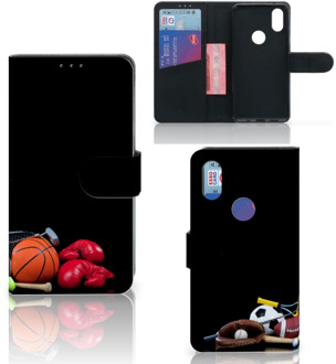 B2Ctelecom Xiaomi Mi Mix 2s Wallet Case met Pasjes Sports