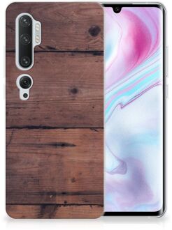 B2Ctelecom Xiaomi Mi Note 10 Pro Bumper Hoesje Old Wood