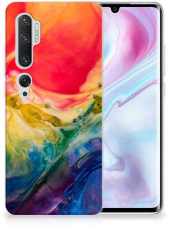 B2Ctelecom Xiaomi Mi Note 10 Pro Hoesje maken Watercolor Dark