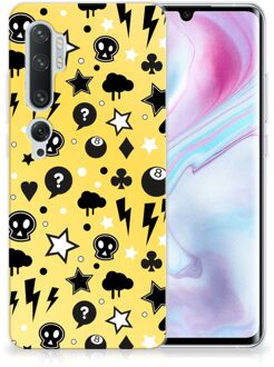 B2Ctelecom Xiaomi Mi Note 10 Pro Silicone Back Case Punk Yellow