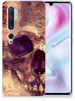 B2Ctelecom Xiaomi Mi Note 10 Pro Silicone Back Case Skullhead