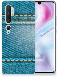 B2Ctelecom Xiaomi Mi Note 10 Pro Silicone Back Cover Jeans